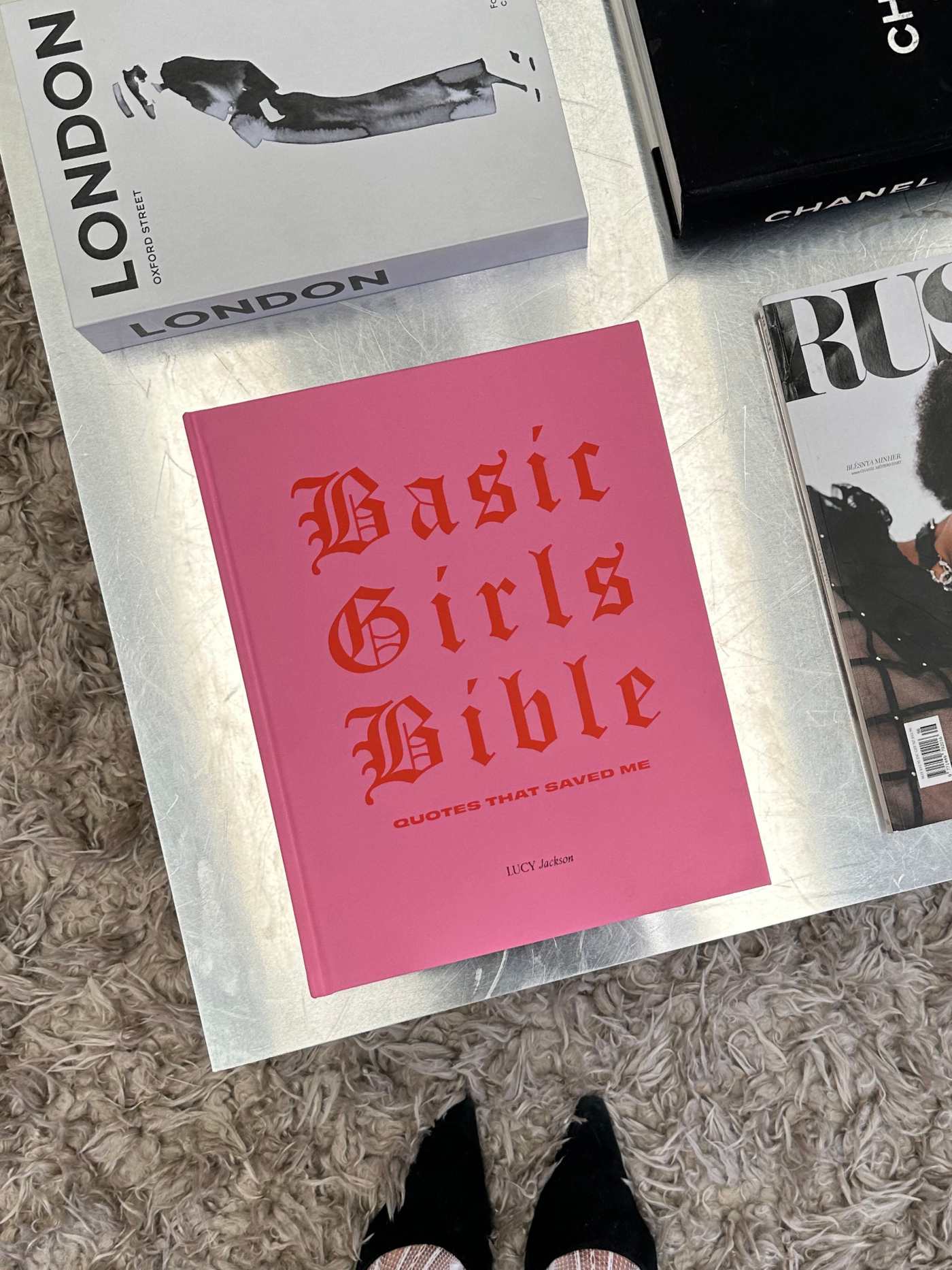 A Basic Girls Bible: Quotes That Saved Me Coffee Table Book