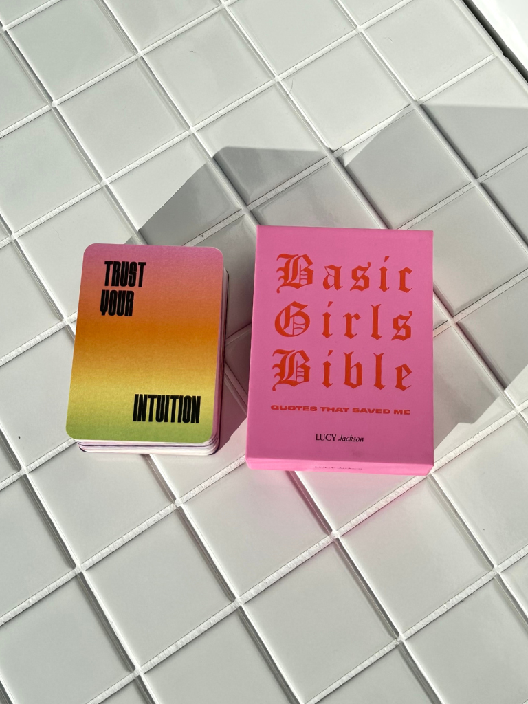 A Basic Girls Bible: Quotes That Saved Me Cards