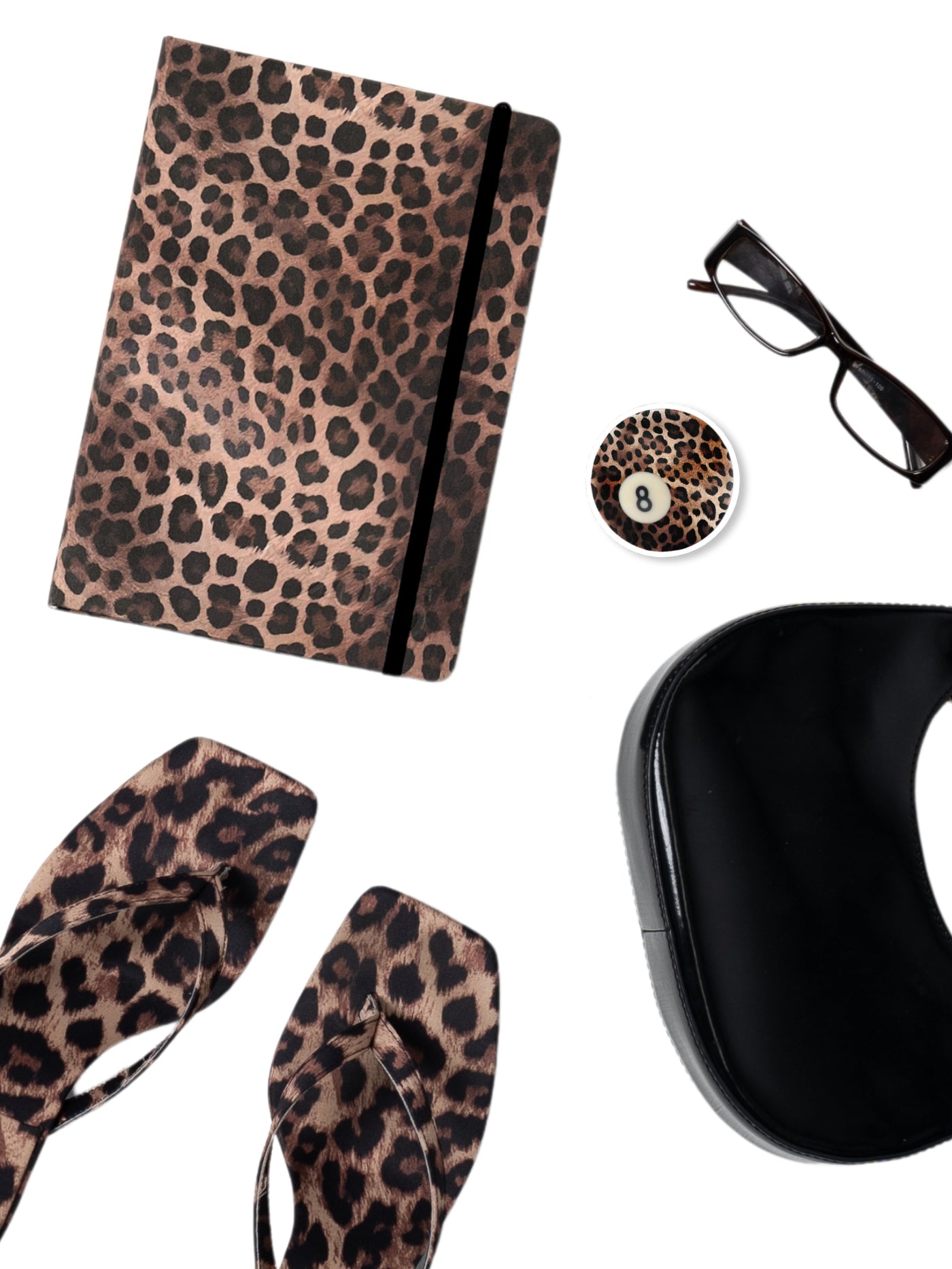 A5 2025 Diary - Weekly View - Leopard